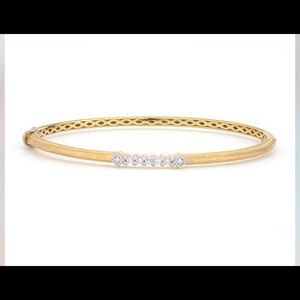 Jude Frances 18k gold .50 carat bracelet.